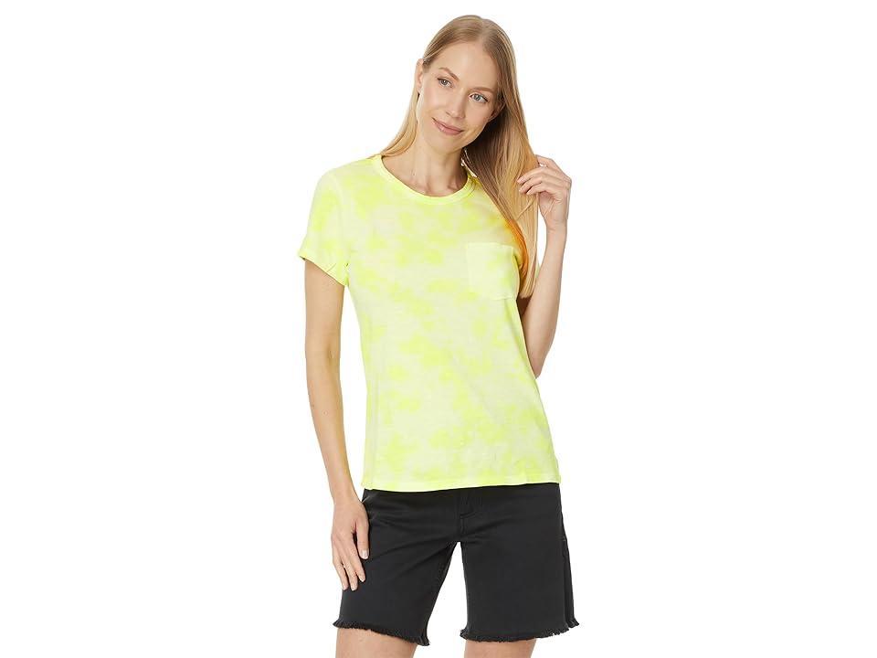 Toad&Co Primo Short Sleeve Crew (Limeade Tie-Dye) Women's Clothing Product Image