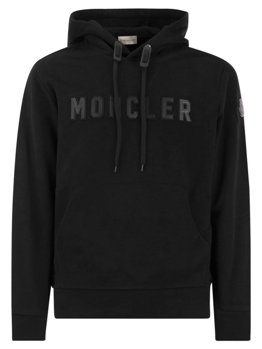 Logo Printed Hoodie In Black Product Image