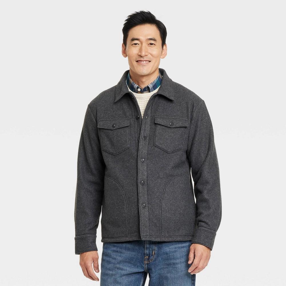 Men's Long Sleeve Shirt Jacket - Goodfellow & Co™ Product Image