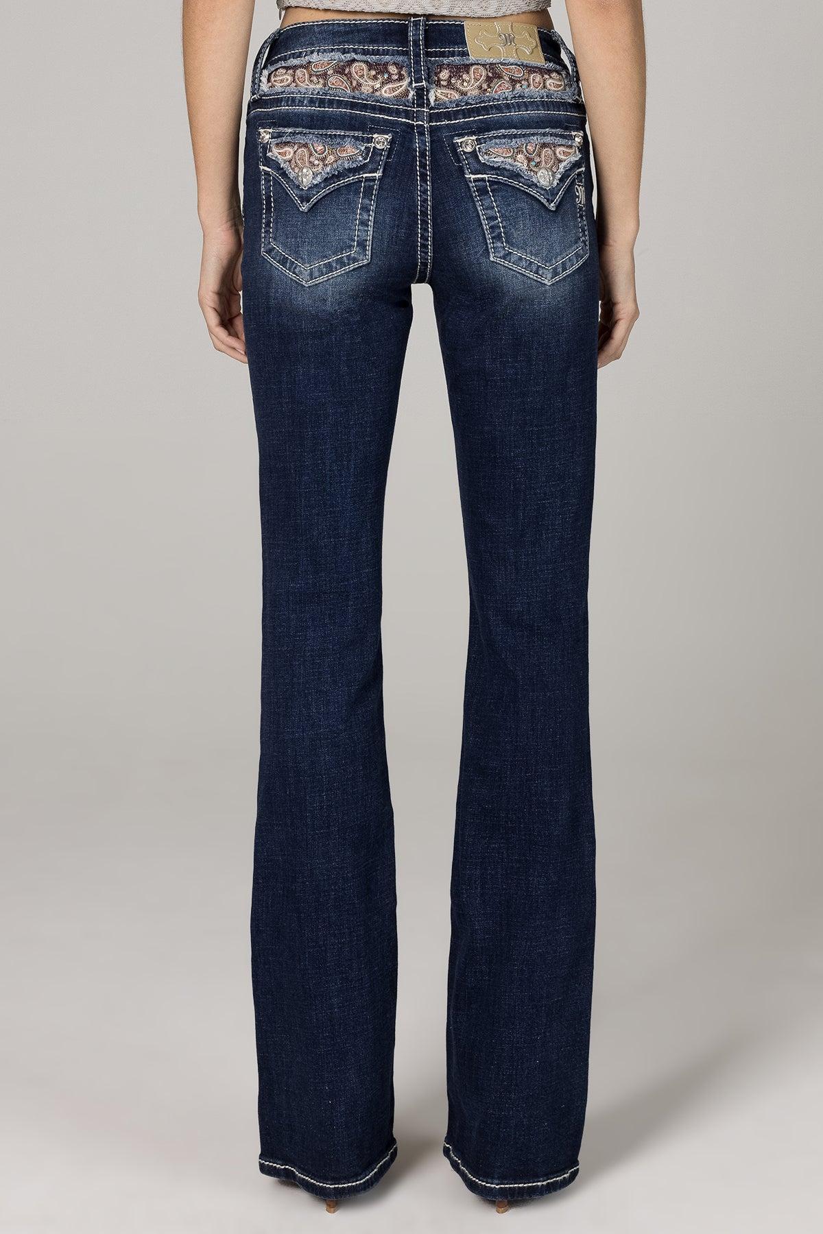 Paisley Beneath Bootcut Jeans Product Image