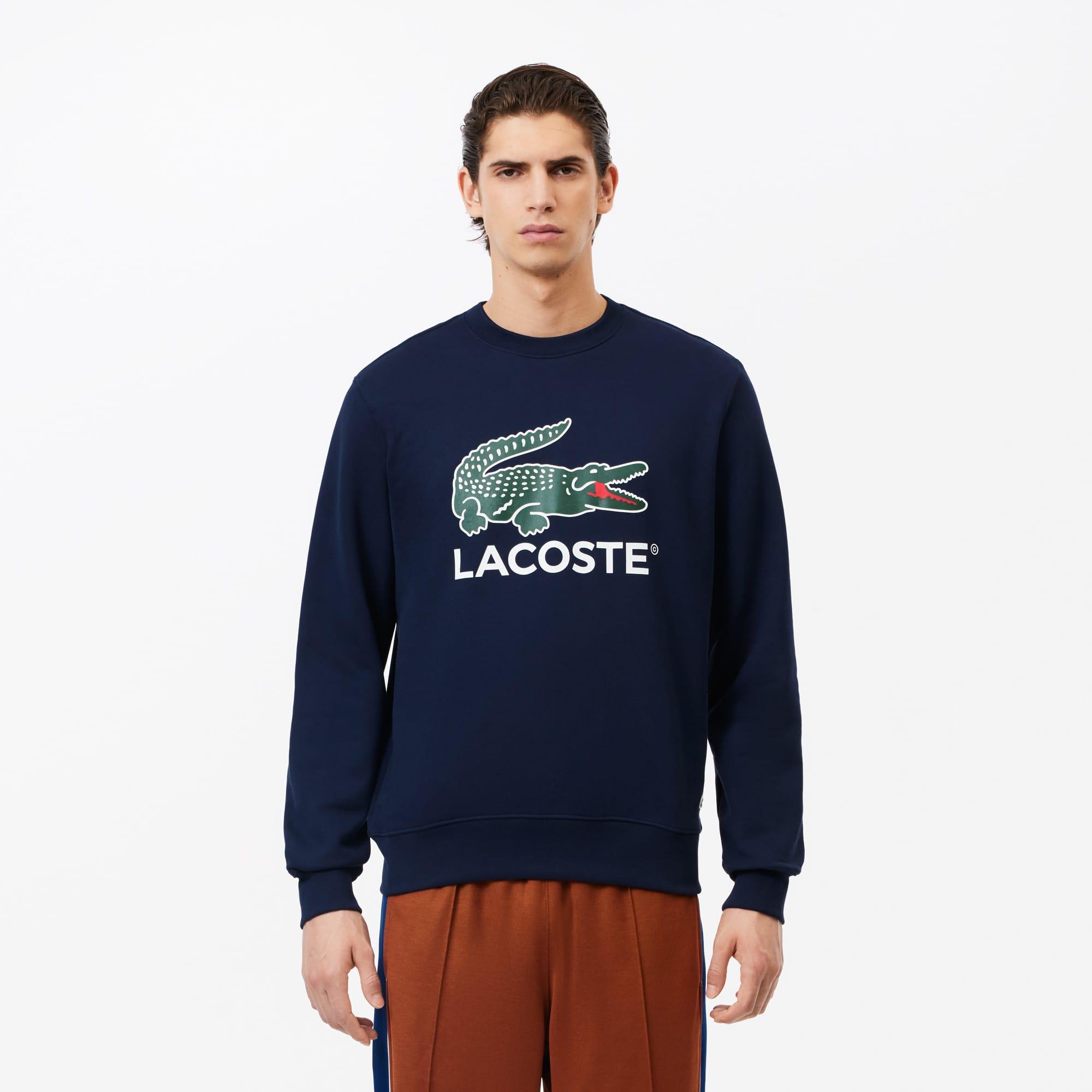 Men's Fleece Crew Neck Sweatshirt Product Image