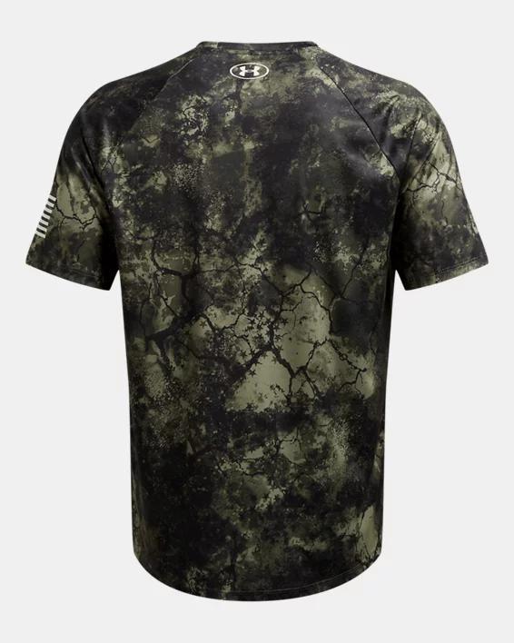 Men's UA Tech™ Freedom Camo Short Sleeve Product Image