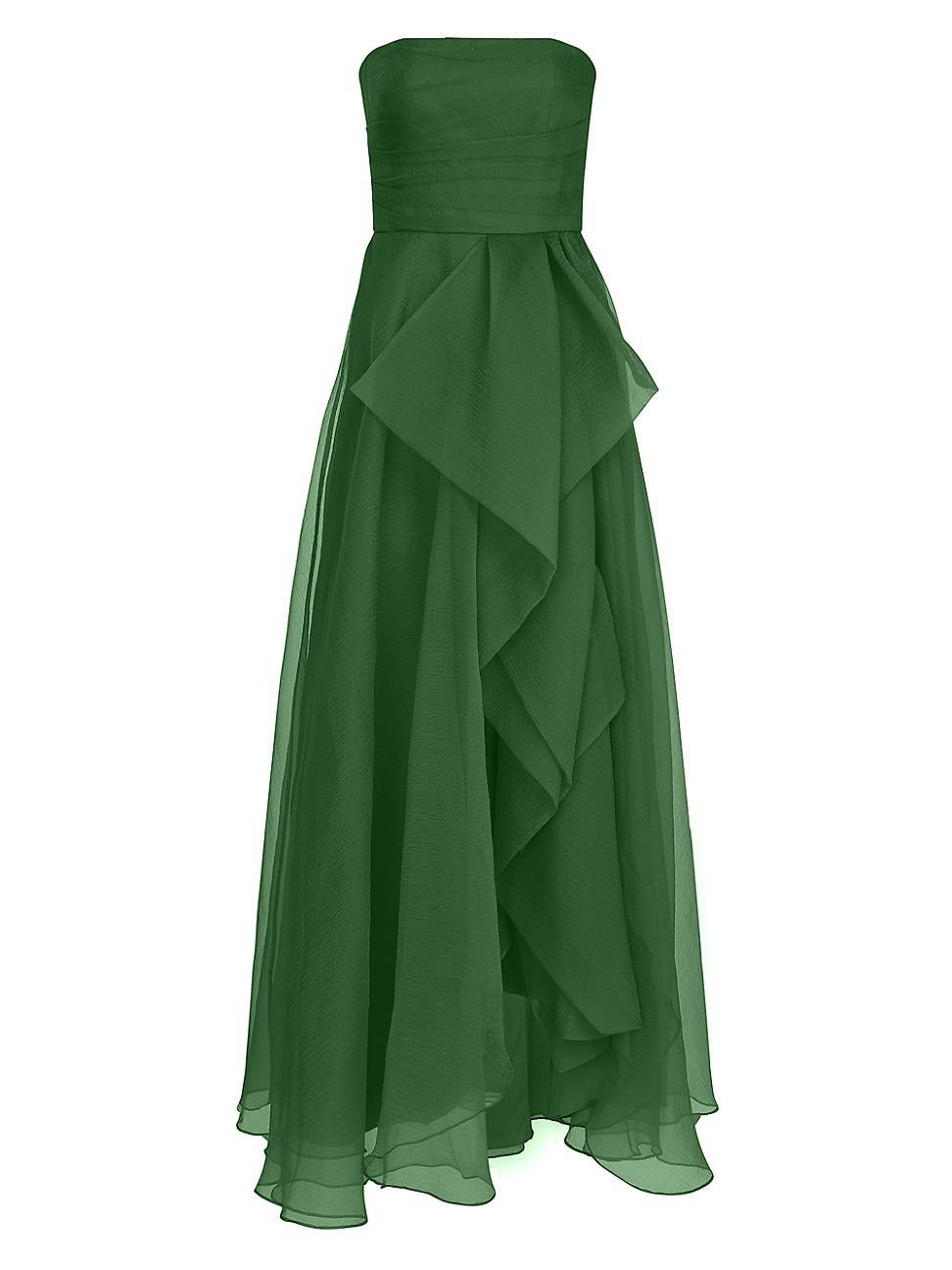 Womens Teresa Draped Tulle Gown Product Image