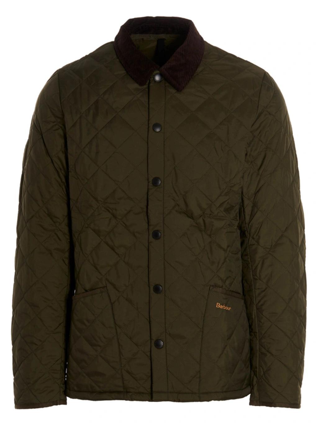 Heritage Liddesdale Casual Jackets, Parka In Green Product Image