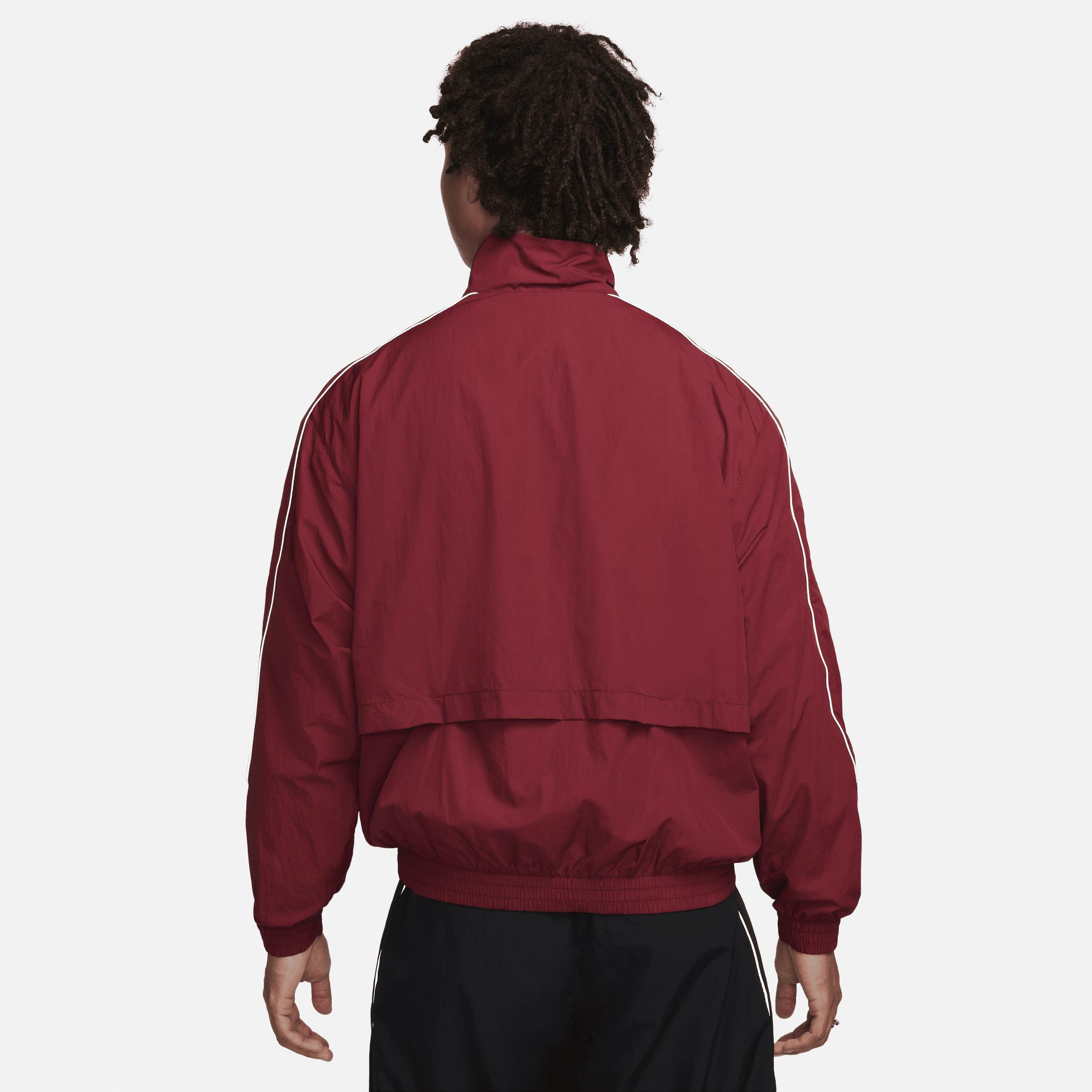 Nike Sportswear Solo Swoosh Men's Woven Track Jacket Product Image