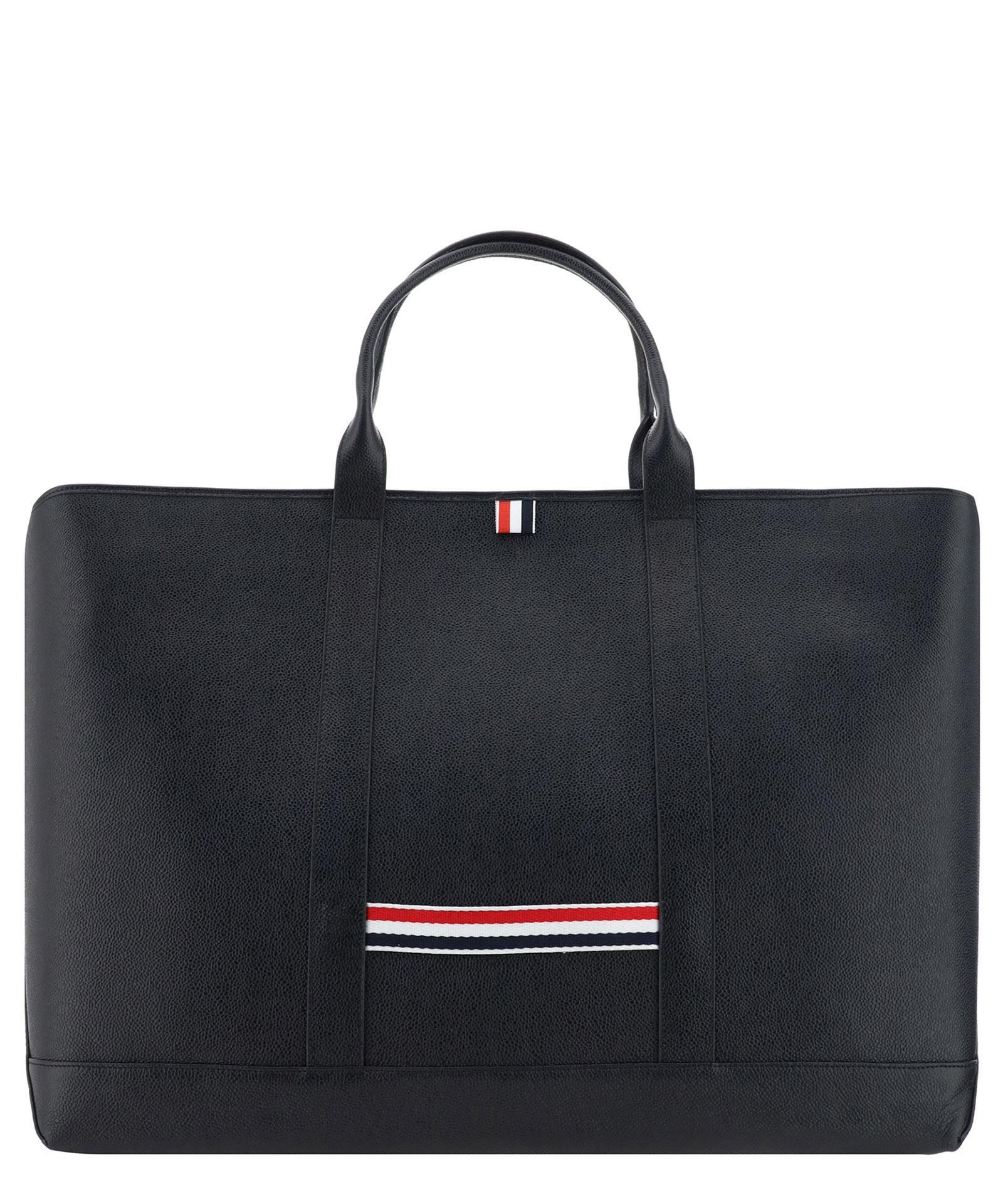 THOM BROWNE Bum Bags In Black Product Image