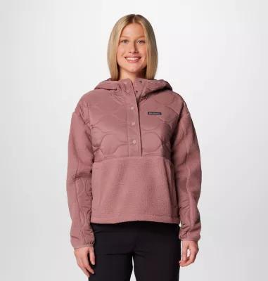 Columbia Women's Cloud Point Hooded Fleece Pullover- Product Image