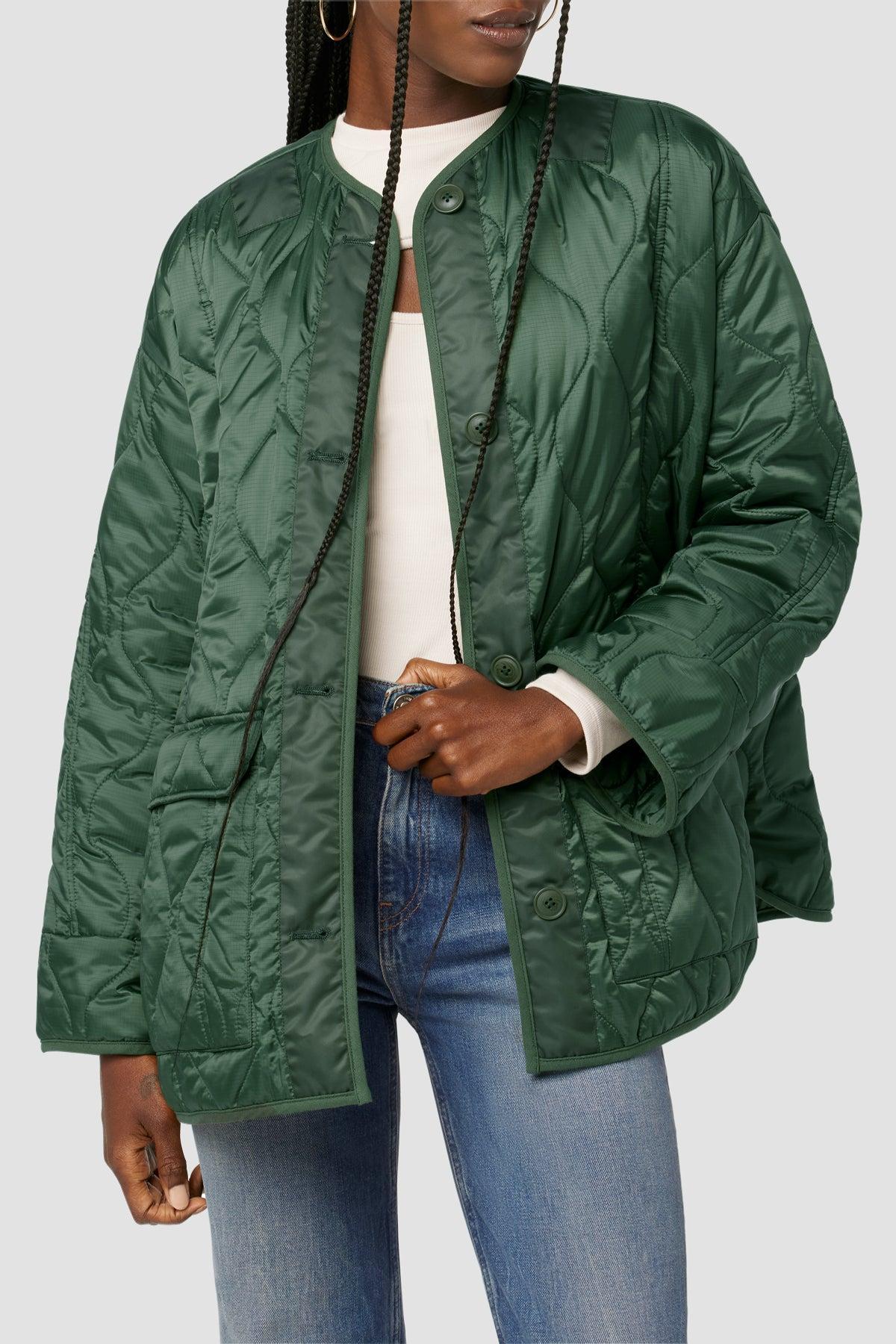 Oversized Quilted Jacket Female product image