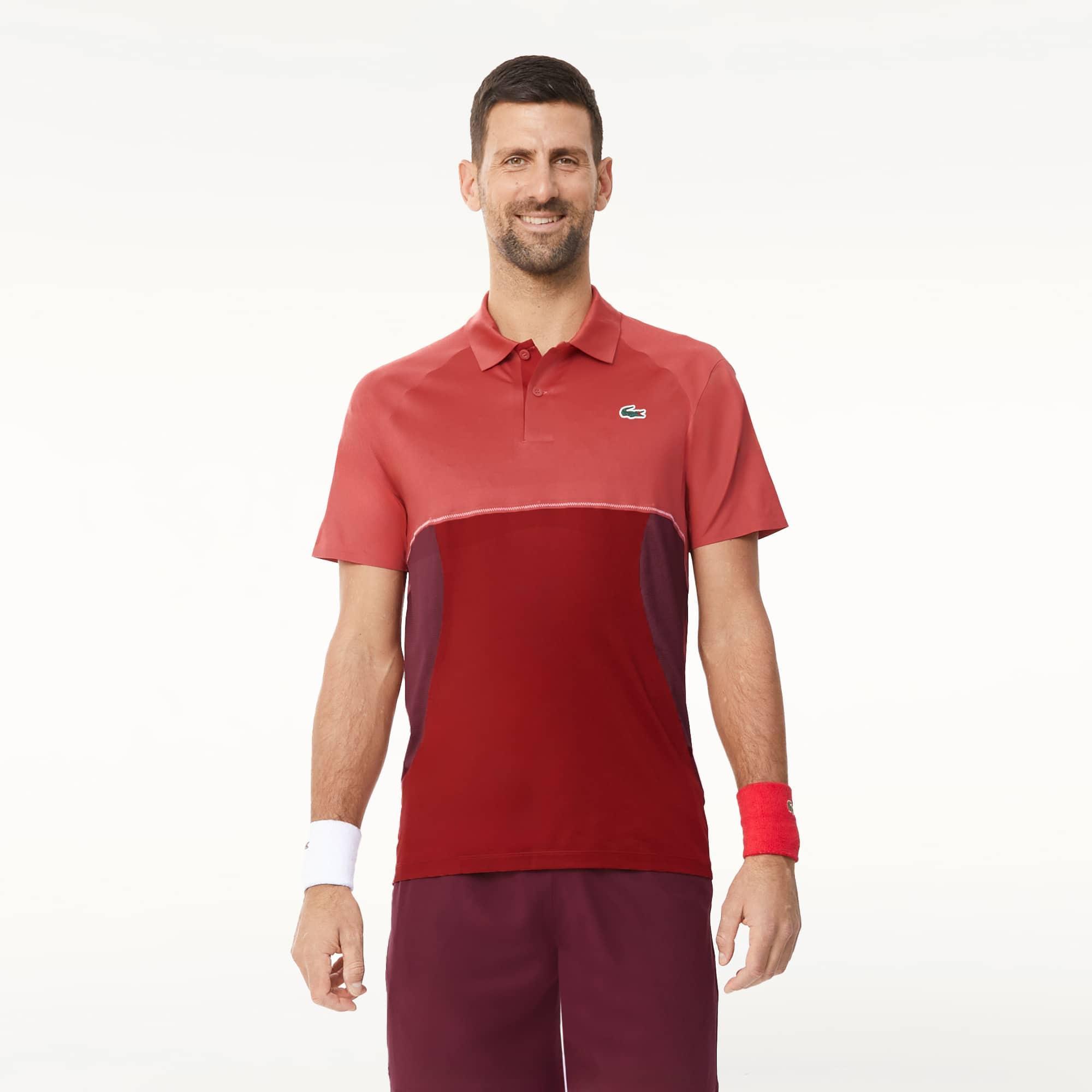 Men's Lacoste Tennis x Novak Djokovic Regular Fit Polo Product Image