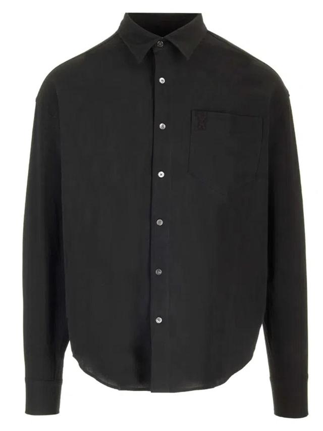 Boxy Fit Shirt In Black Product Image