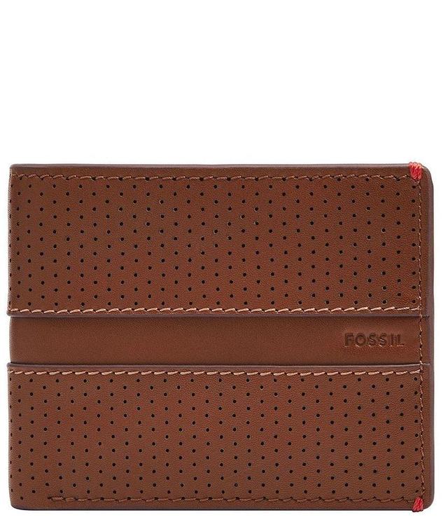 Fossil Sport Tourer Bifold With Flip ID Leather Wallet Product Image