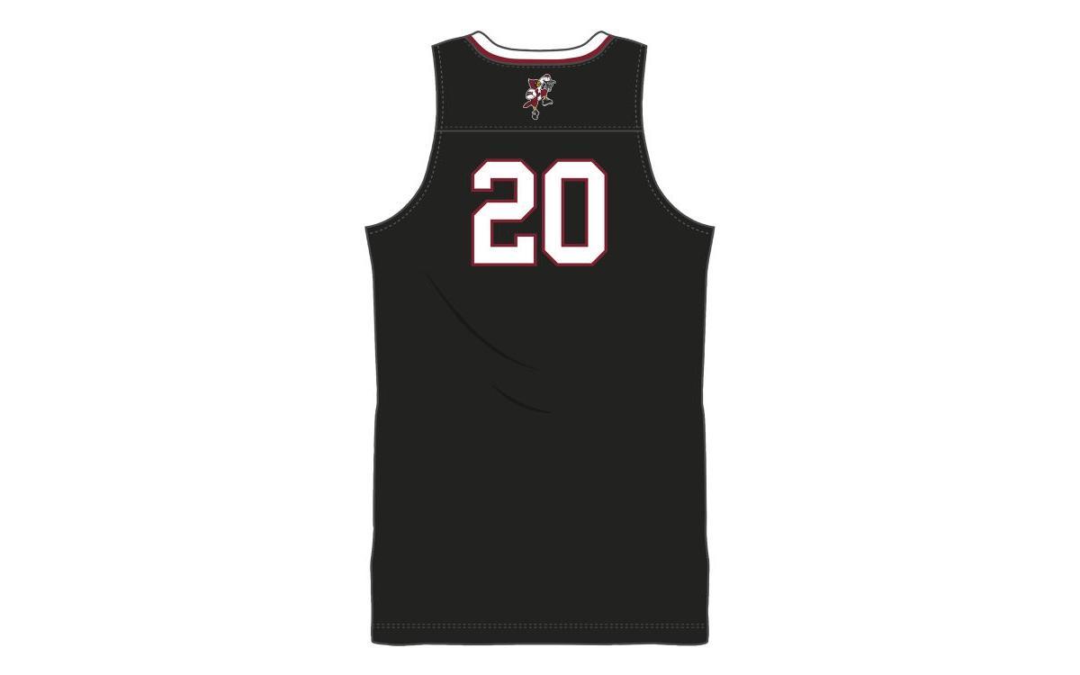 adidas Louisville Cardinals Mens Reverse Retro Swingman Jersey - Black Product Image