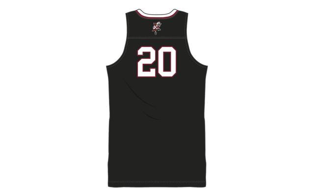 adidas Louisville Cardinals Mens Reverse Retro Swingman Jersey - Black Product Image