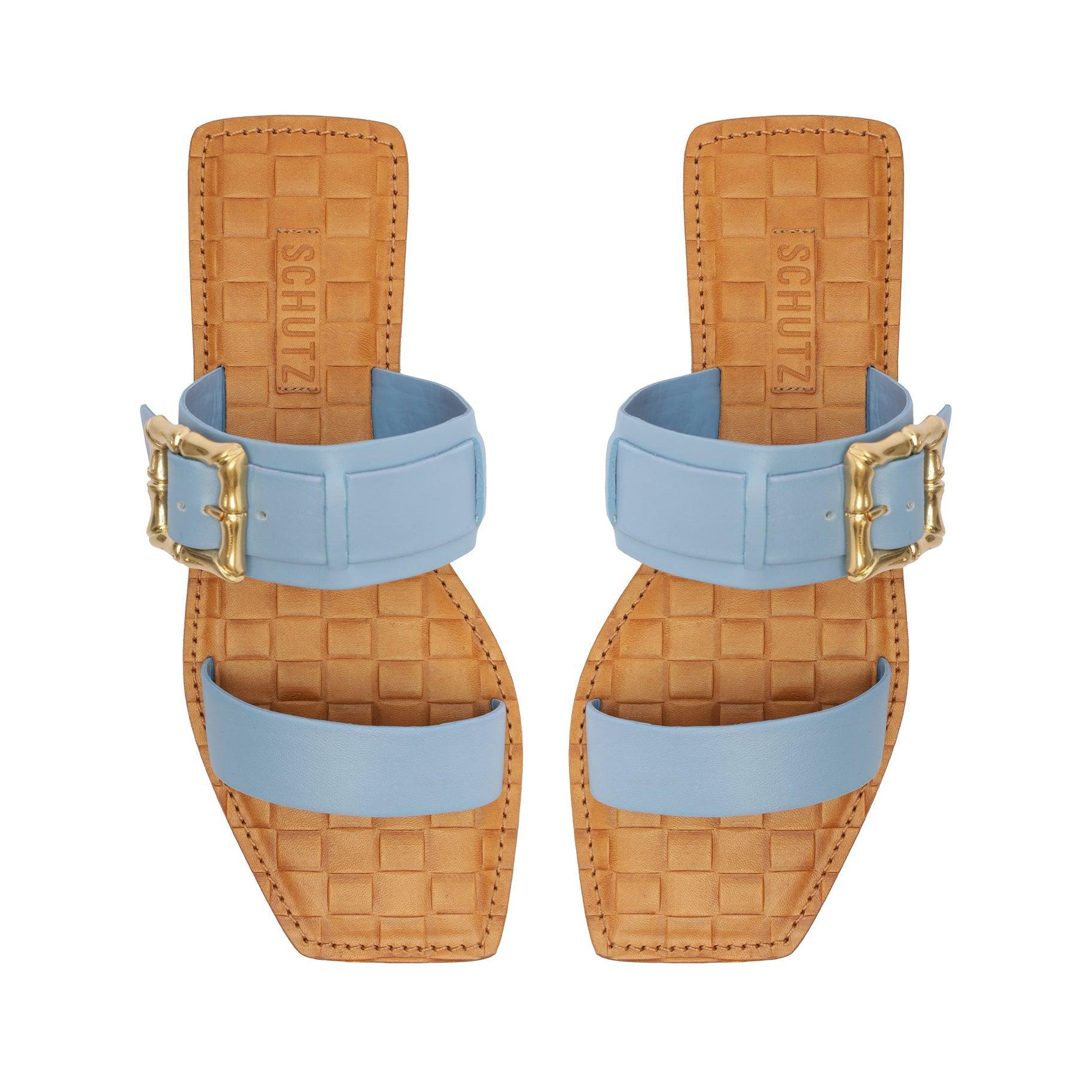 Enola Double Leather Sandal Female Product Image