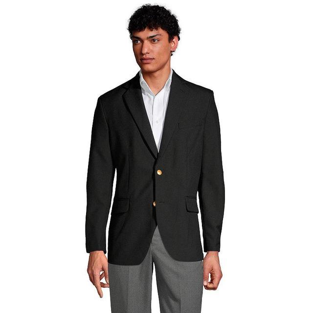 Mens Lands End Hopsack Blazer Product Image