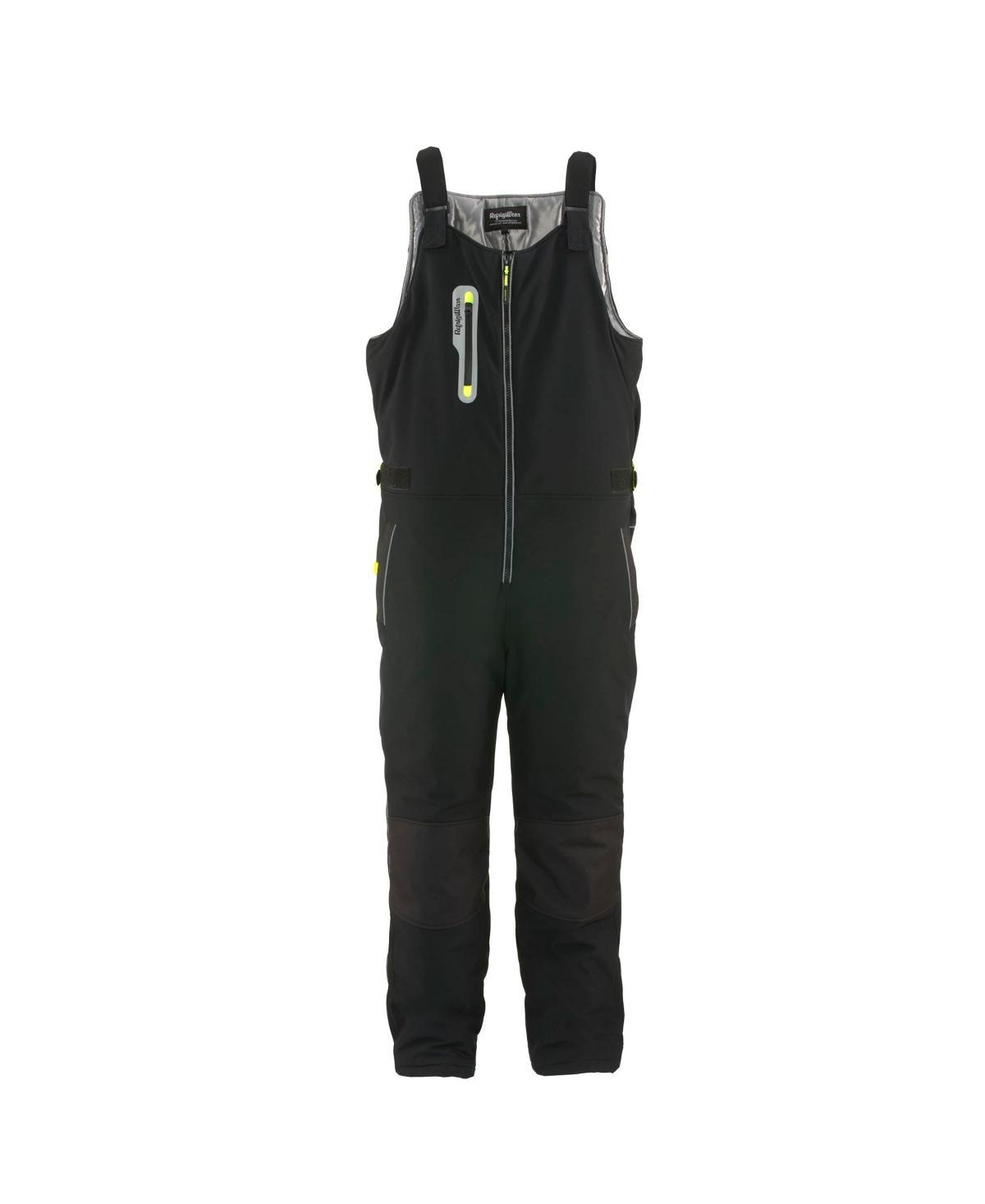 RefrigiWear Mens Insulated Extreme Softshell High Bib Overalls -60F Protection Product Image