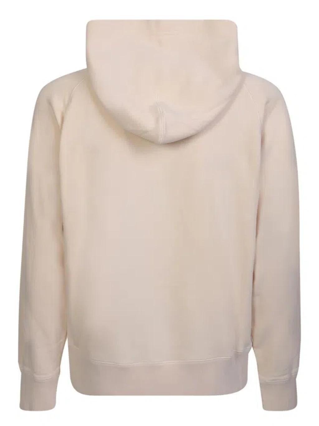 TOM FORD Vintage Hoodie In White Product Image