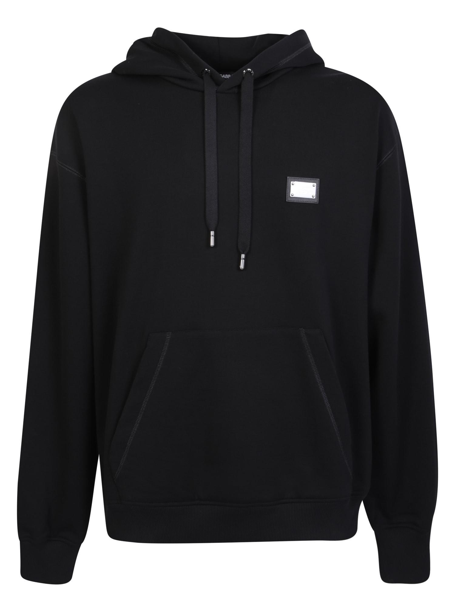 Logo-patch Hoodie In Black Product Image