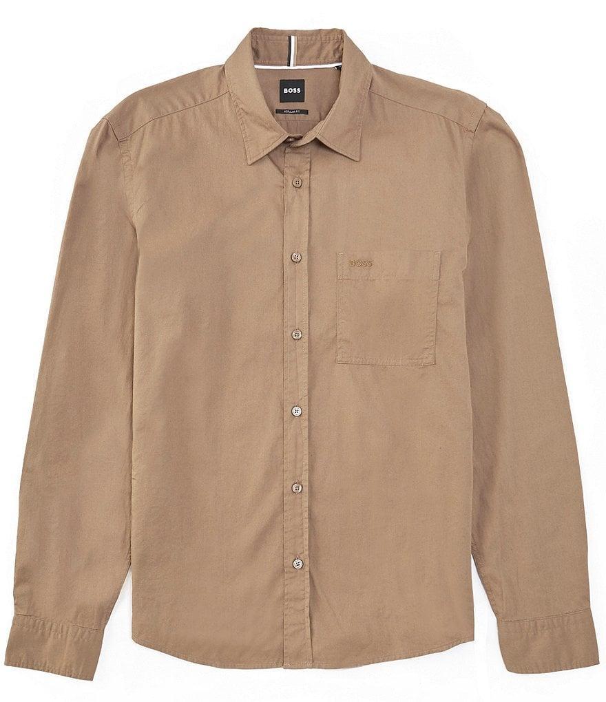 Hugo Boss BOSS Liam Long Sleeve Woven Shirt Product Image