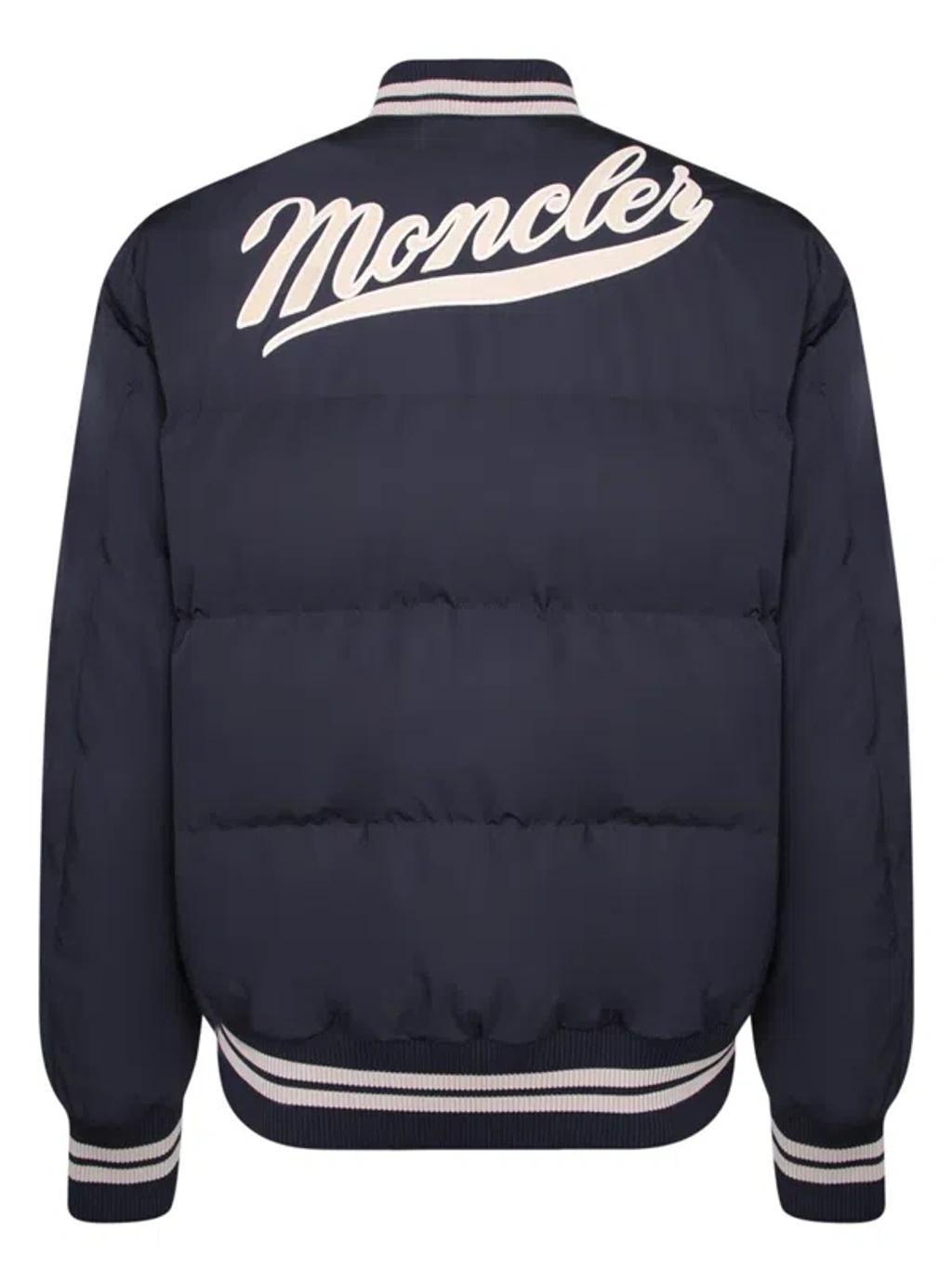 MONCLER Jackets In Blue Product Image