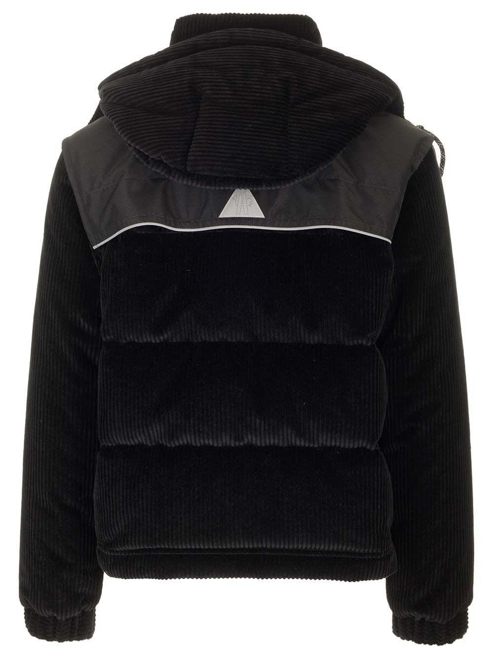 MONCLER Grenoble Hooded Down Jacket In Black Product Image