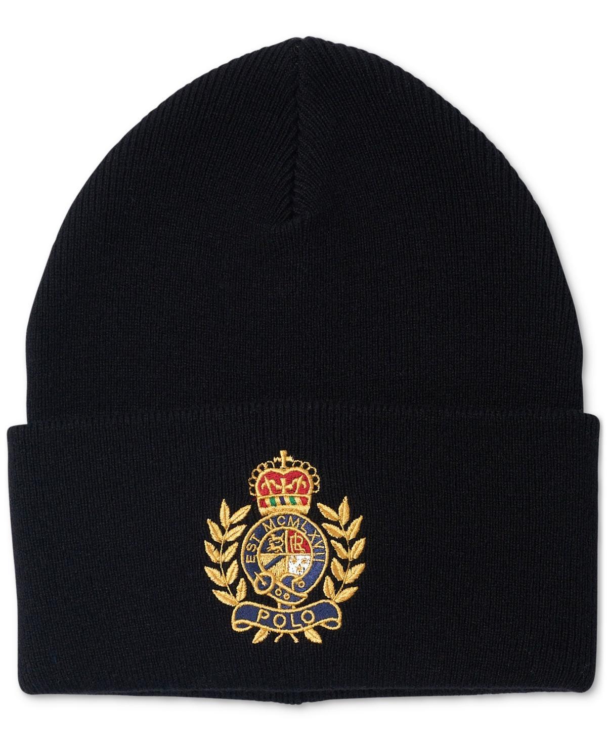 Polo Ralph Lauren Mens Wool Crest Beanie Product Image