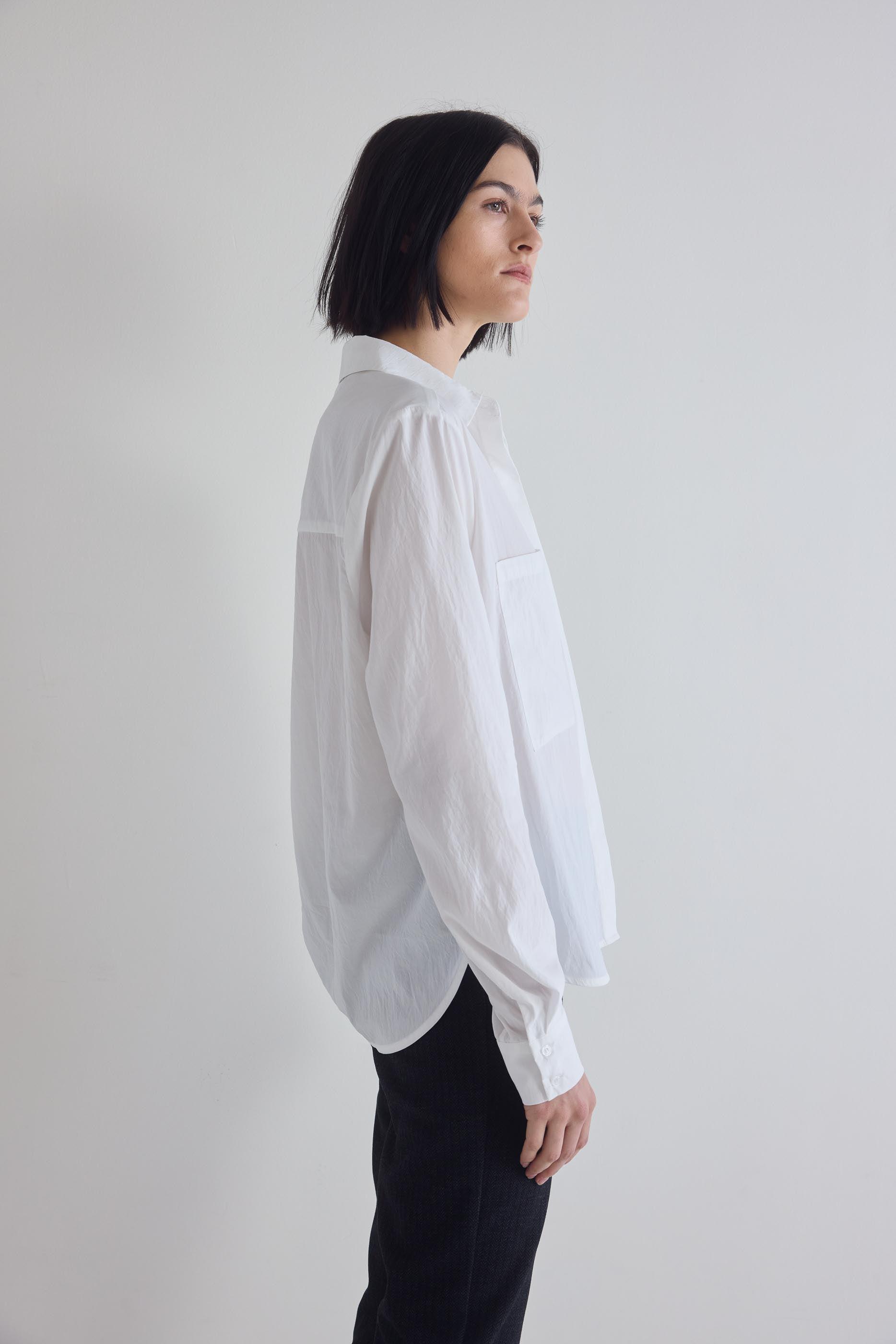 The Light Poplin Classic Blouse Product Image