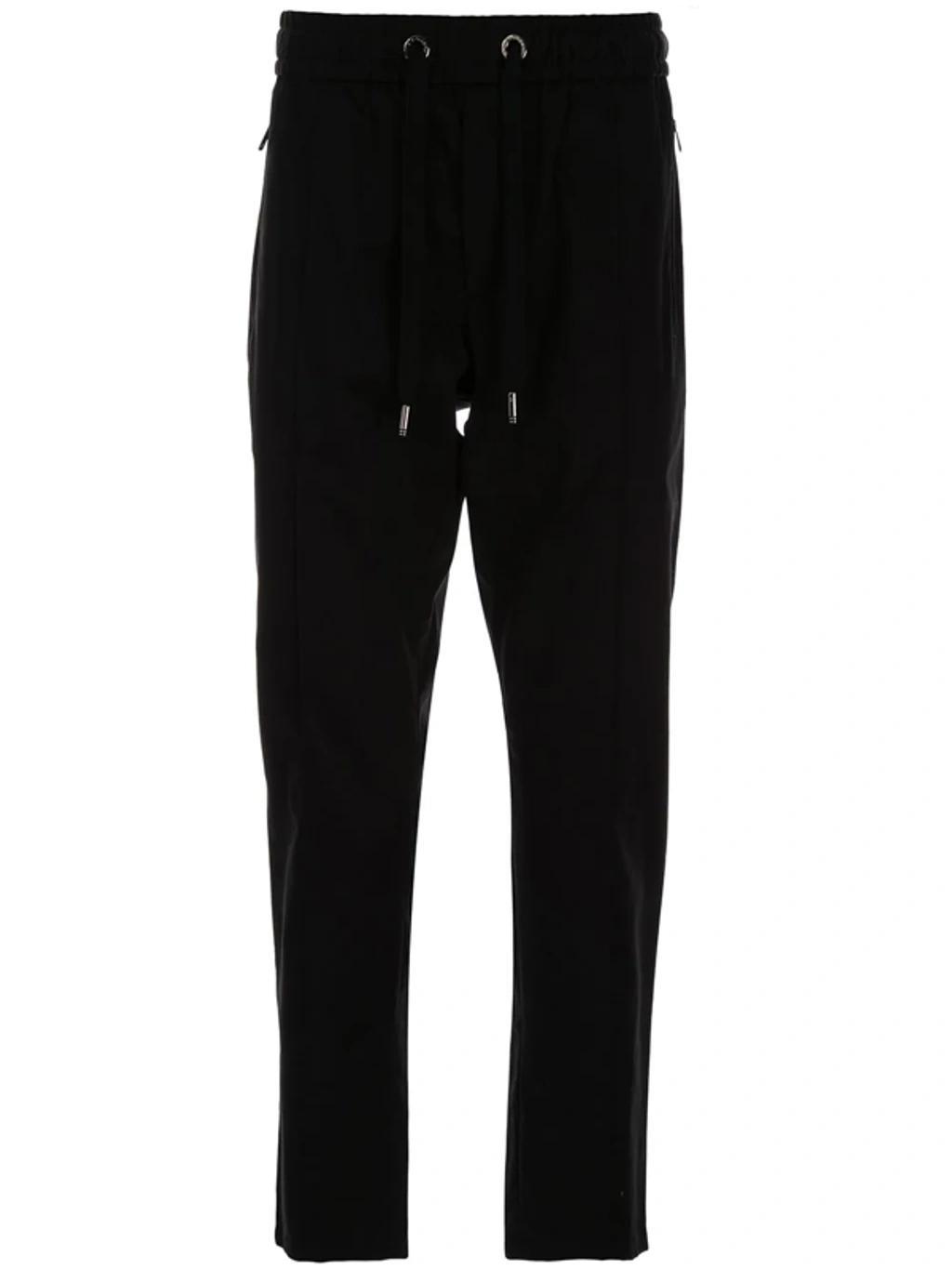 Tapered Track Trousers In Black Product Image