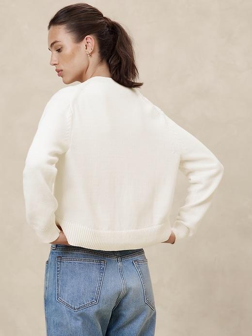 Chunky Cropped Cardigan Product Image