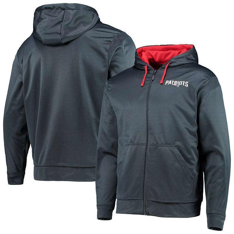 Mens Dunbrooke /Red New England Patriots Apprentice Full-Zip Hoodie Blue Product Image