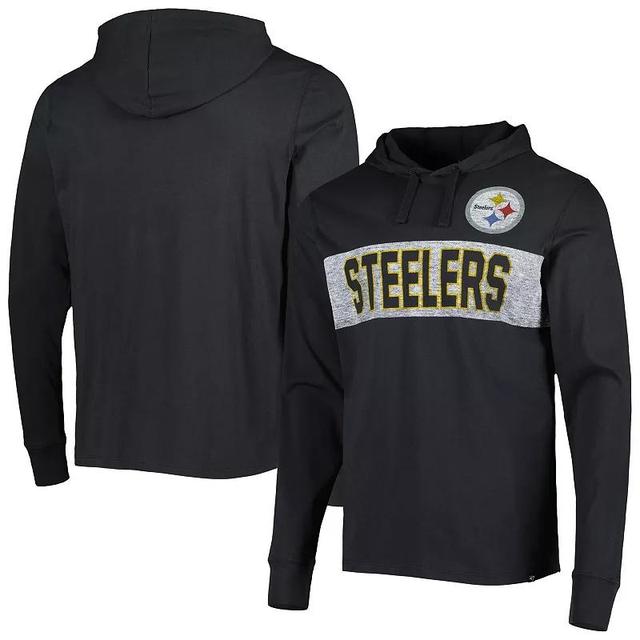 Mens 47 Pittsburgh Steelers Field Franklin Hooded Long Sleeve T-Shirt Product Image