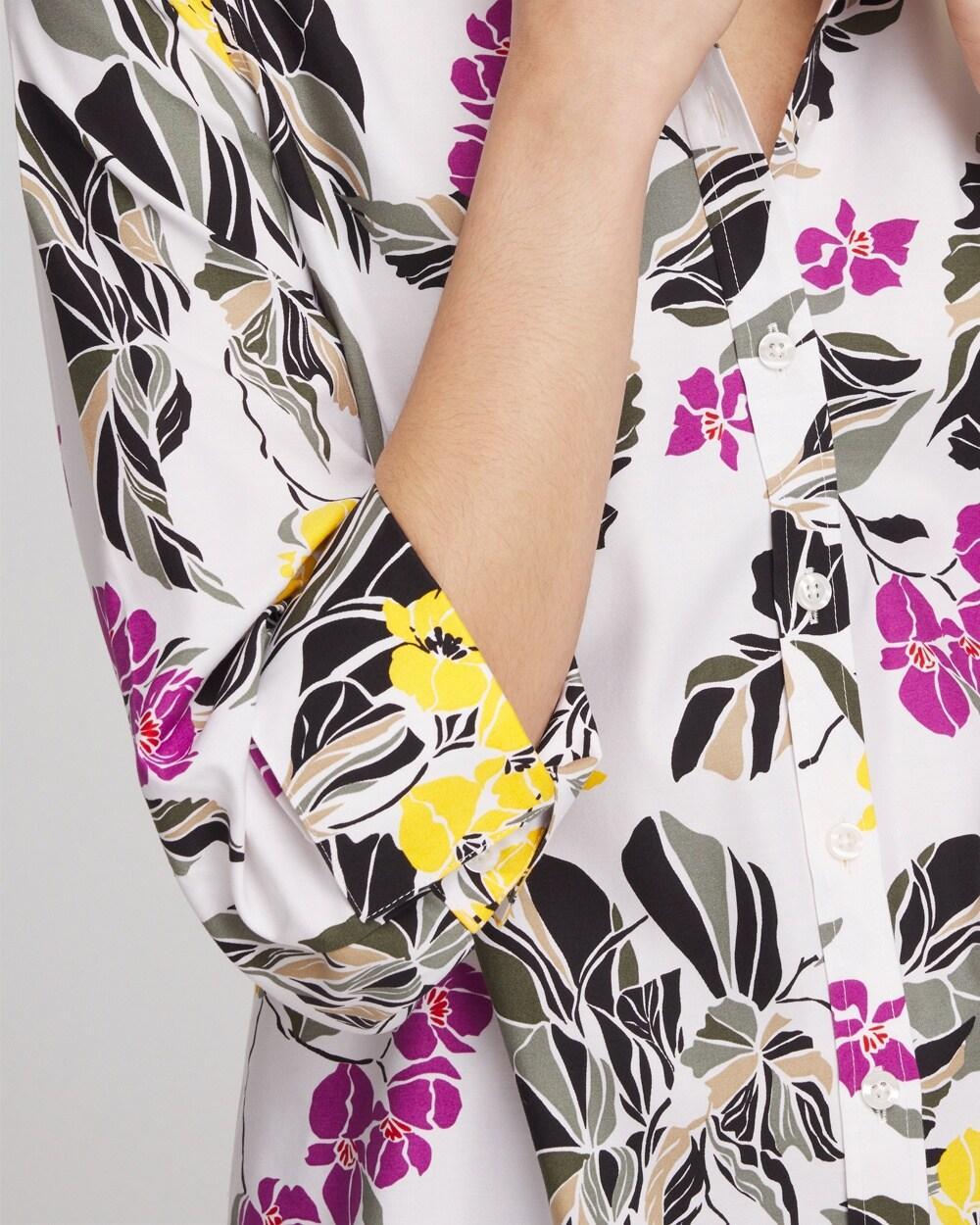 No Iron™ Stretch Floral Shirt Product Image