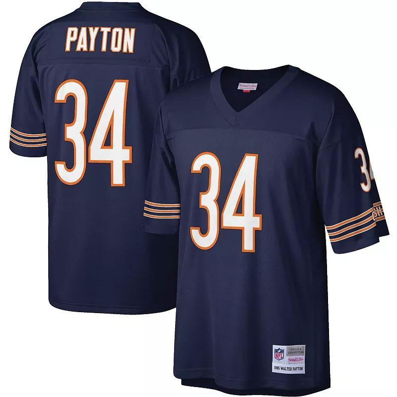 Mens Mitchell & Ness Walter Payton Chicago Bears Legacy Replica Jersey Blue Product Image