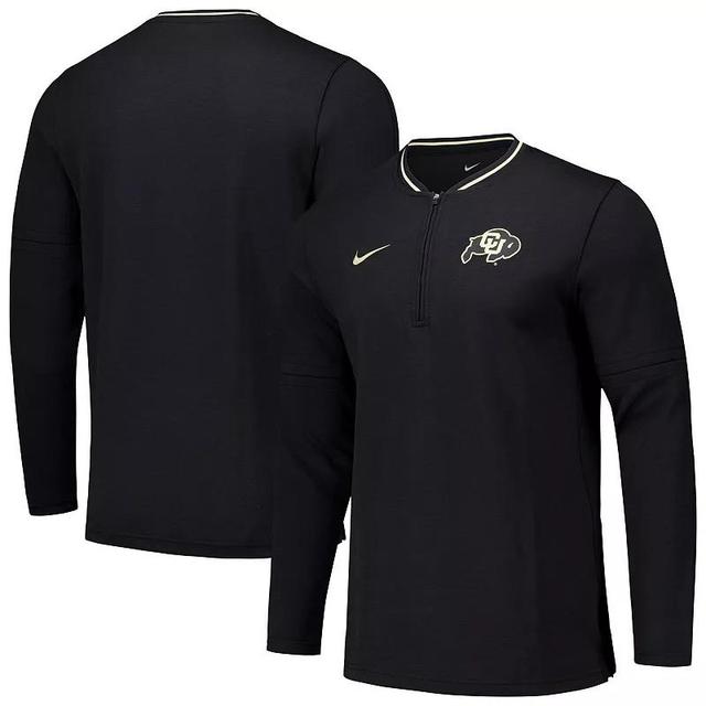 Mens Nike Colorado Buffaloes Coaches Quarter-Zip Jacket Product Image