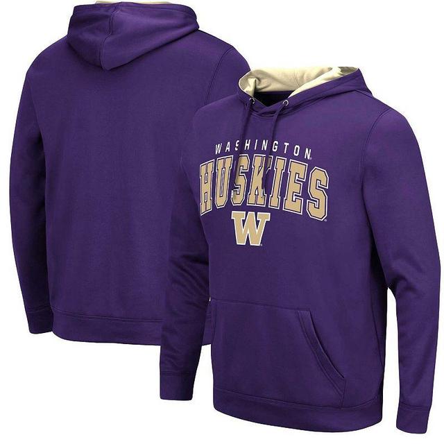 Mens Colosseum Washington Huskies ResistancePullover Hoodie Product Image