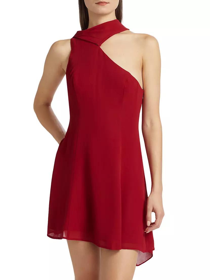 Womens Rossi Asymmetrical Cocktail Dress Product Image