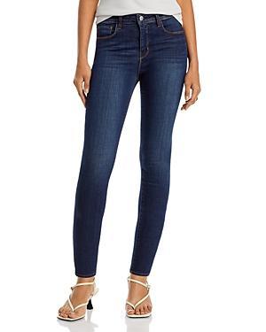 LAgence Margot High-Rise Skinny Jeans in Light Vintage Product Image