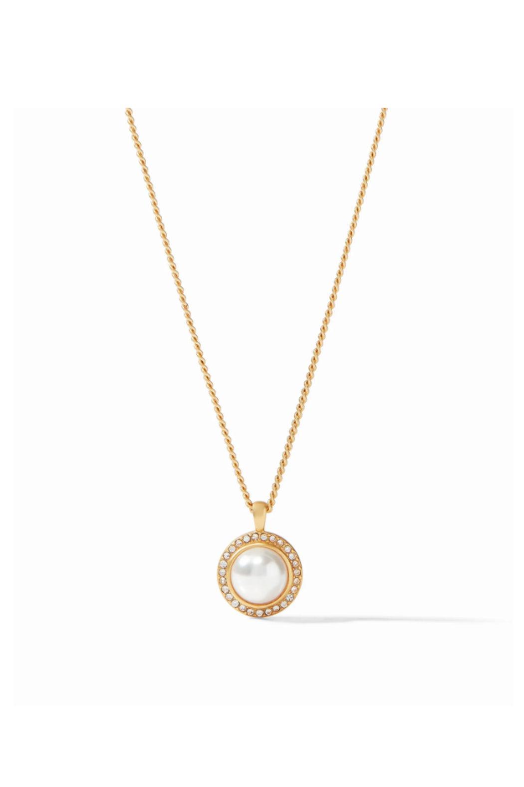 Odette Pearl Solitaire Necklace Female Product Image