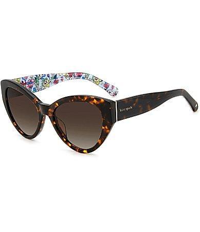 kate spade new york paisleigh 55mm gradient cat eye sunglasses Product Image