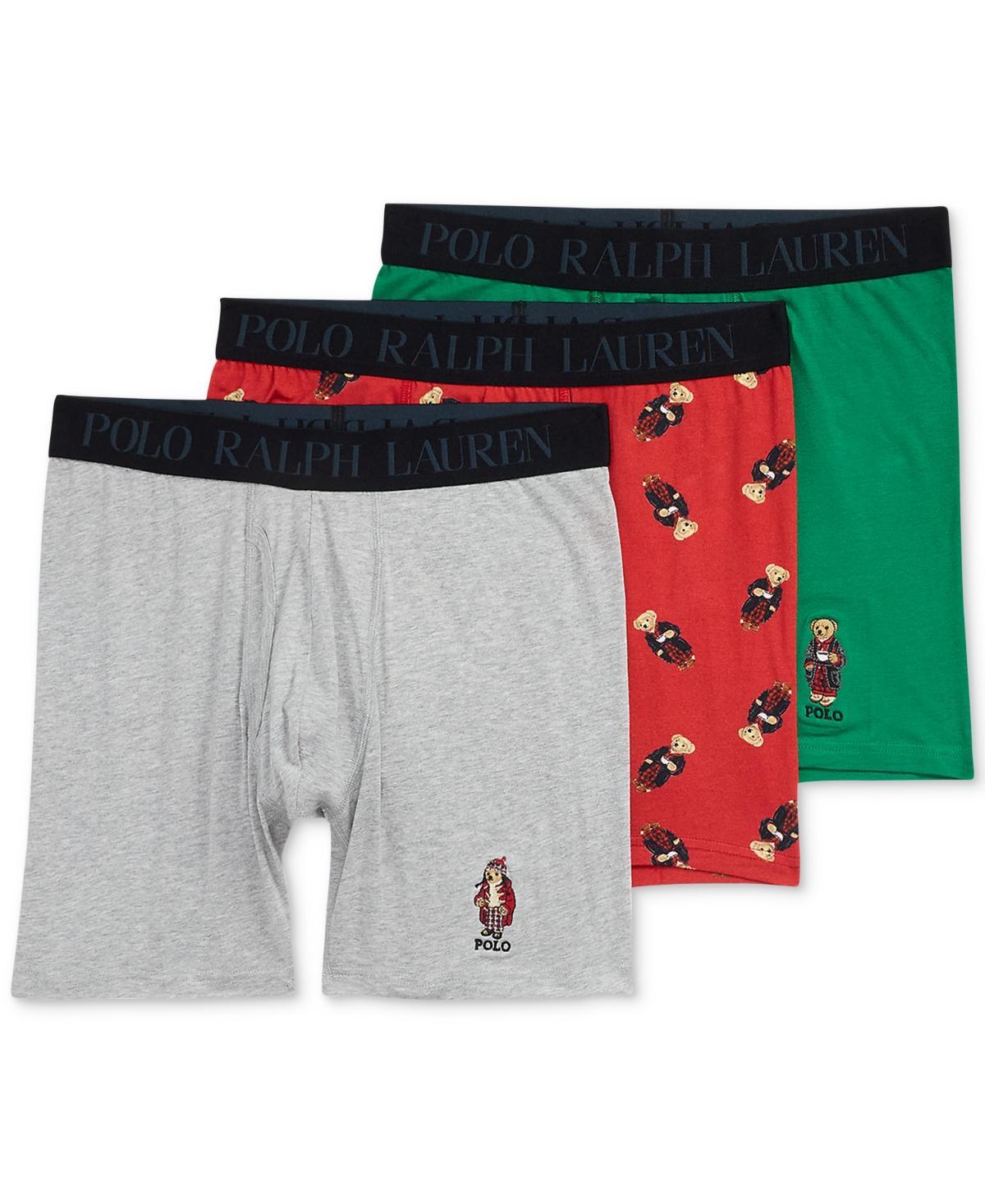 Polo Ralph Lauren Mens 3-Pk. Boxer Briefs Holiday Gift Set Product Image