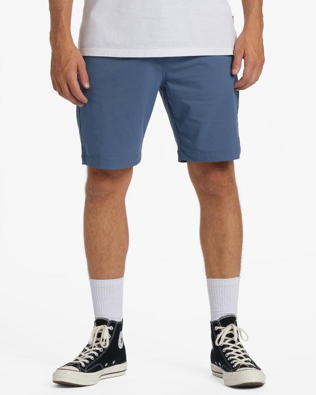 A/Div Surftrek Journey 20" Shorts - Dusty Blue Male Product Image