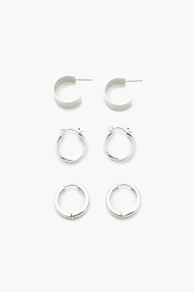 Smooth Hoop Earring Set | Forever 21 Product Image