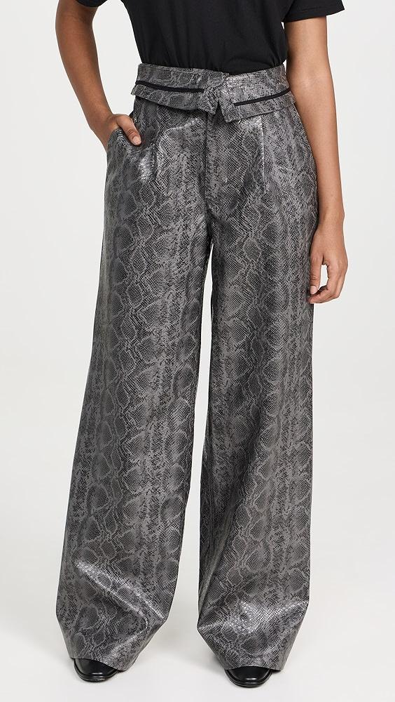 AFRM The Tyler Fold Over Trouser | Shopbop product image