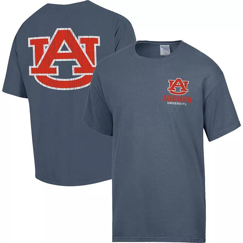 Mens Comfort Wash Steel Auburn Tigers Vintage Logo T-Shirt Product Image