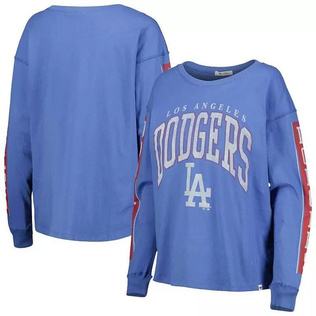 Womens 47 Royal Los Angeles Dodgers Statement Long Sleeve T-Shirt Product Image