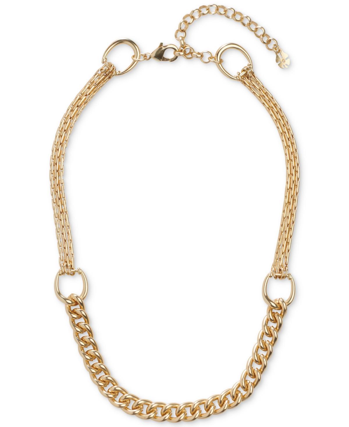 Lucky Brand Gold-Tone Chunky Chain Necklace, 15-1/2 + 3 extender Product Image