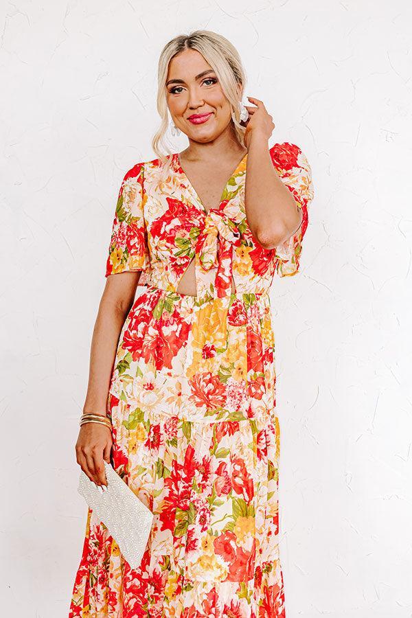 Sway The Night Away Floral Midi Product Image