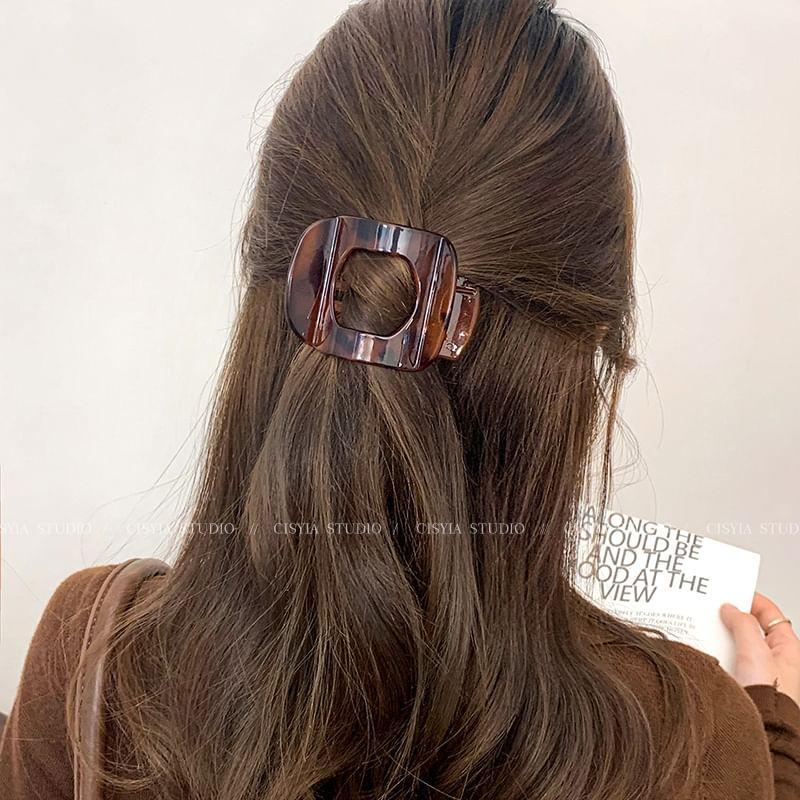 Leopard Print Hair Claw Product Image