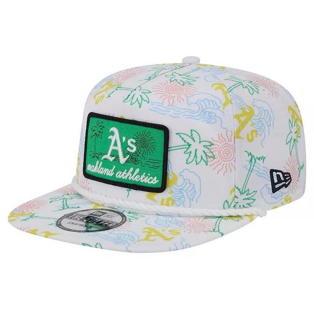 Mens New Era Oakland Athletics Islander Golfer Snapback Hat Product Image