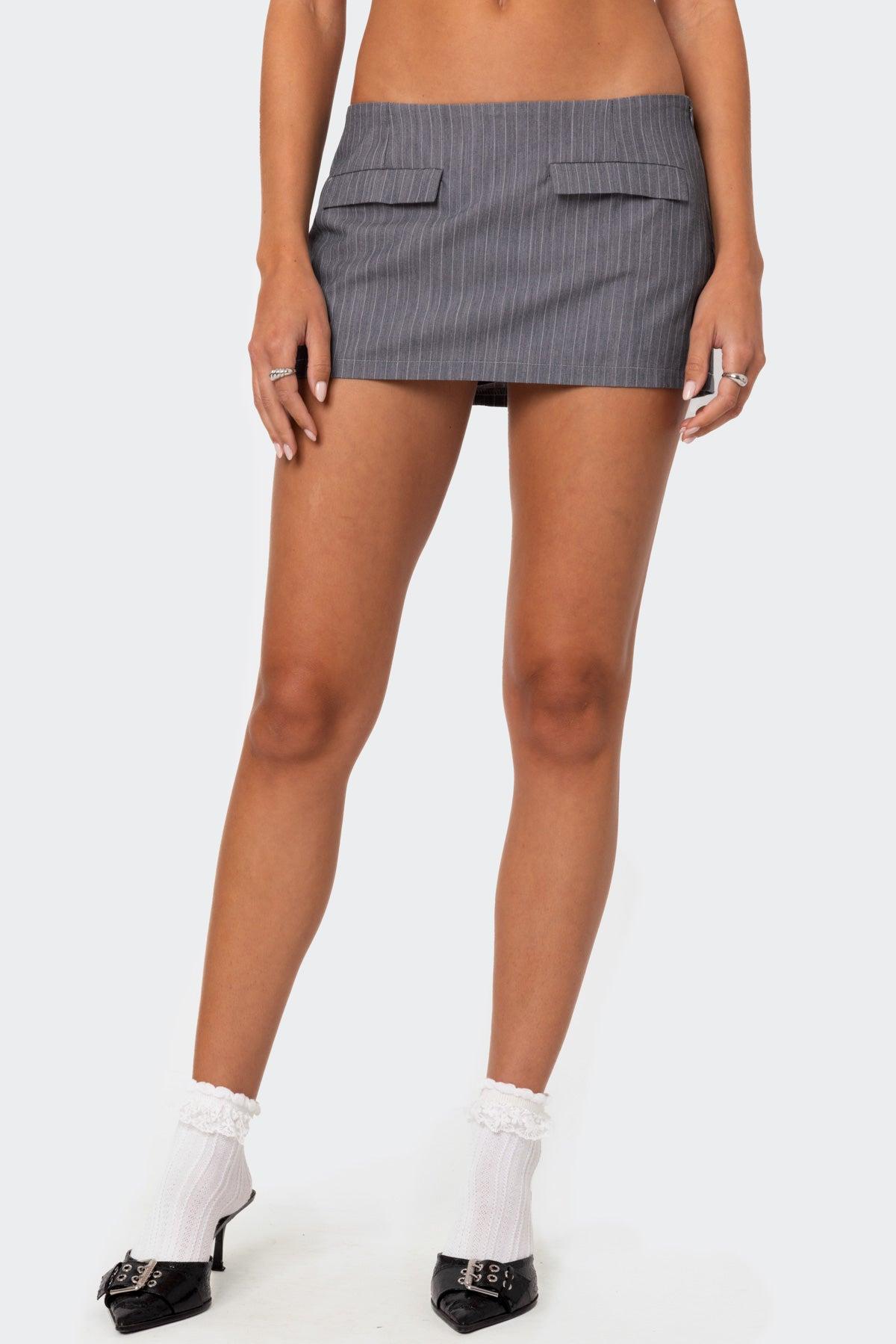 Magnolia Pinstripe Mini Skort Product Image